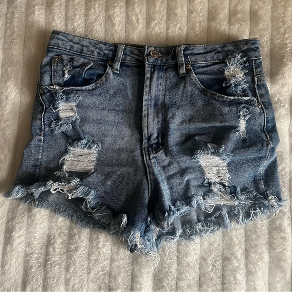 Jean shorts - Picture 1 of 2